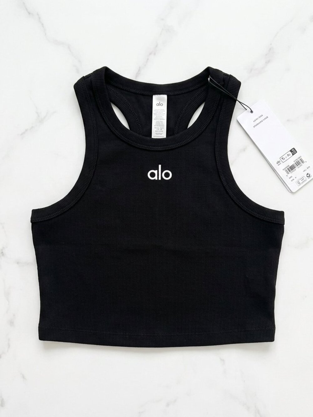 Alo Yoga Black Tank Top - New Activewear Staple